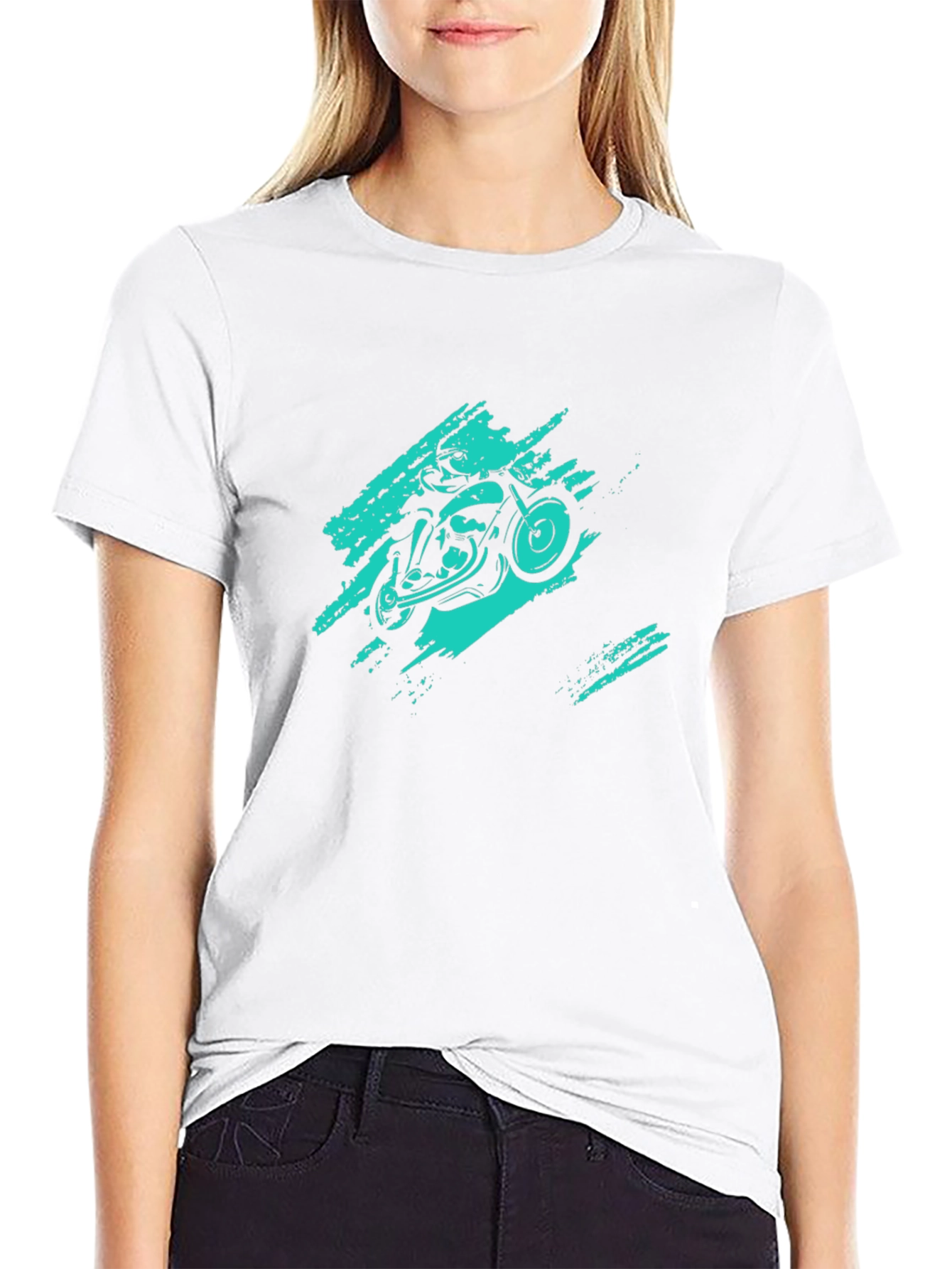 Black Motorcycle Ride T-Shirt