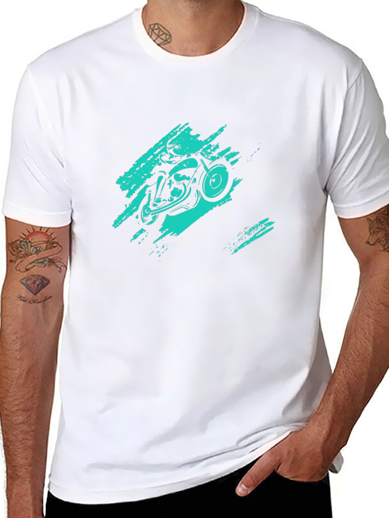 Black Motorcycle Ride T-Shirt