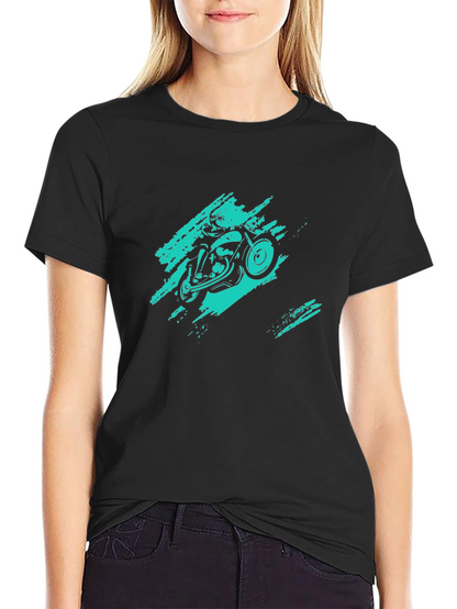 Black Motorcycle Ride T-Shirt