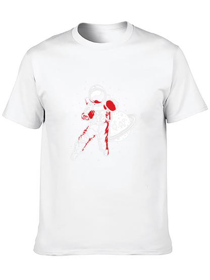 Astronaut Boxer Graphic Tee - Space Punch!