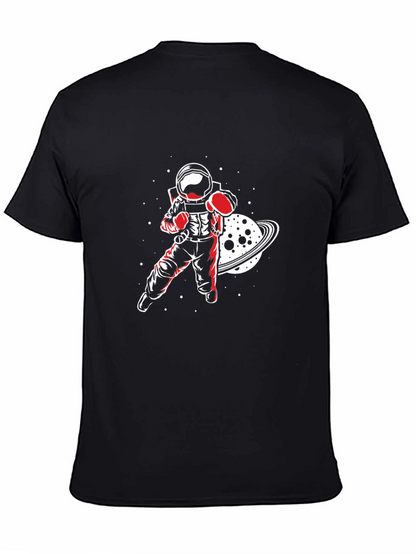 Astronaut Boxer Graphic Tee - Space Punch!