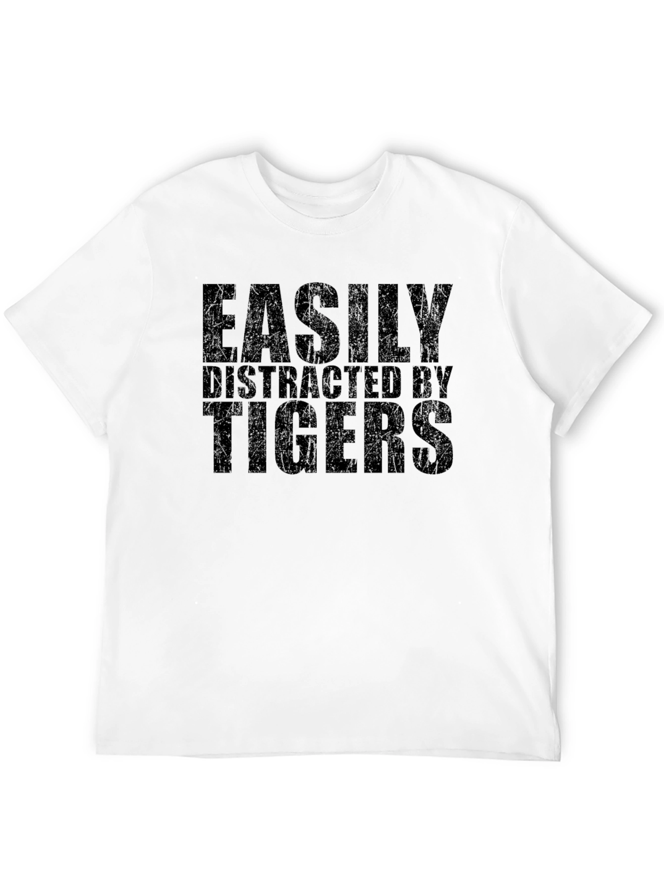 Easily Distracted By Tigers Graphic Tee