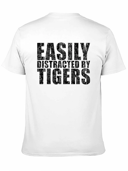 Easily Distracted By Tigers Graphic Tee