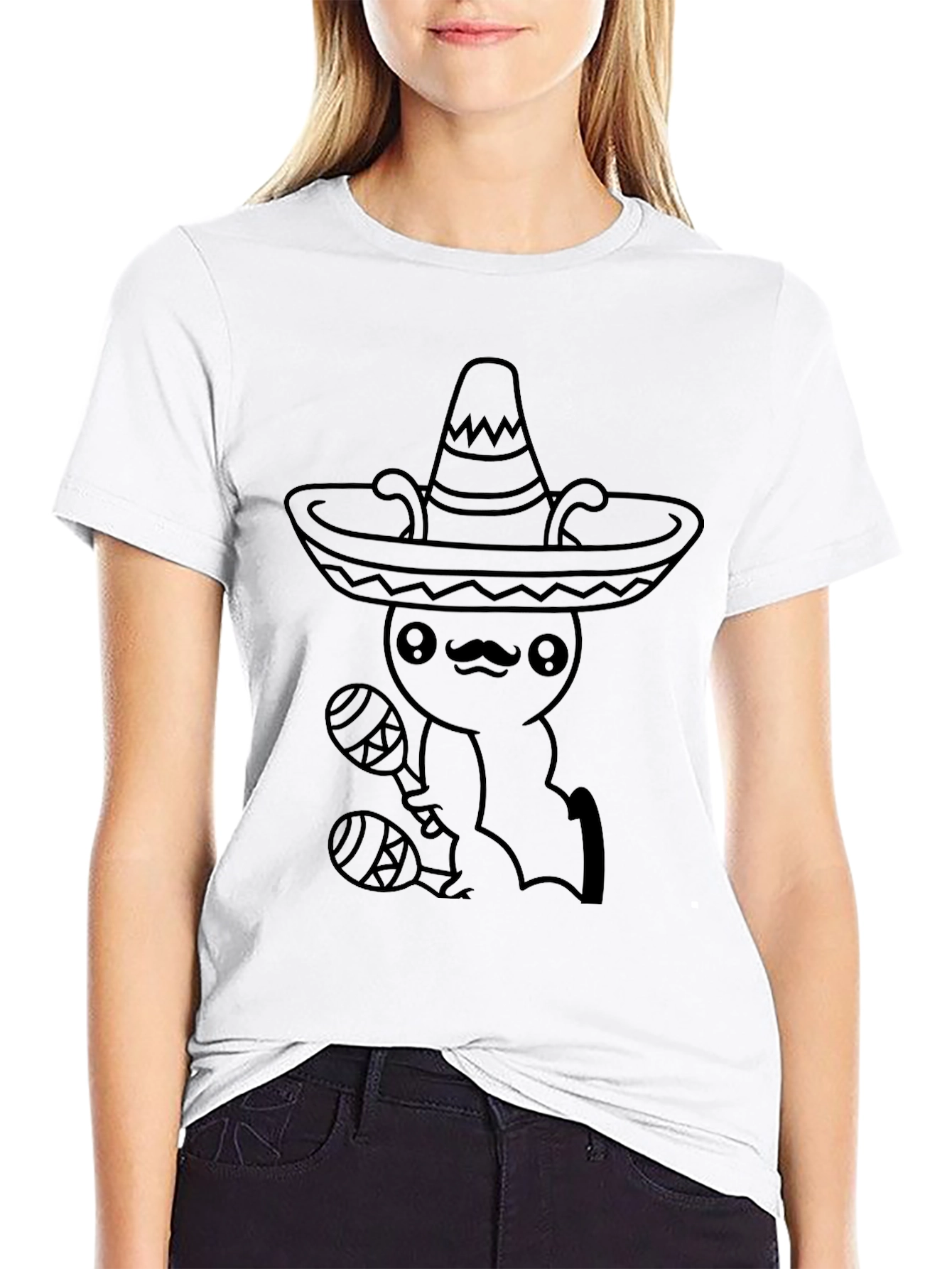 Mariachi Worm T-Shirt - Funny Mexican Fiesta Tee