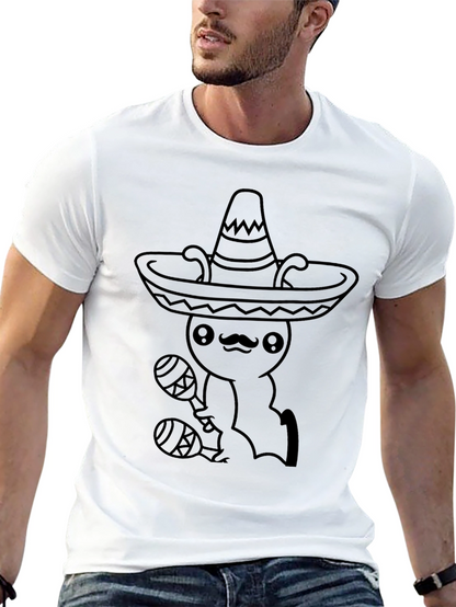 Mariachi Worm T-Shirt - Funny Mexican Fiesta Tee