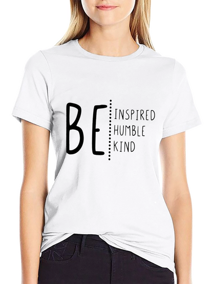 Inspirational Be Kind Black T-Shirt