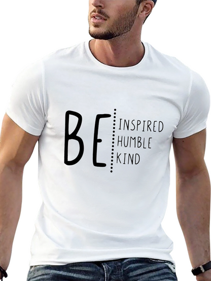 Inspirational Be Kind Black T-Shirt