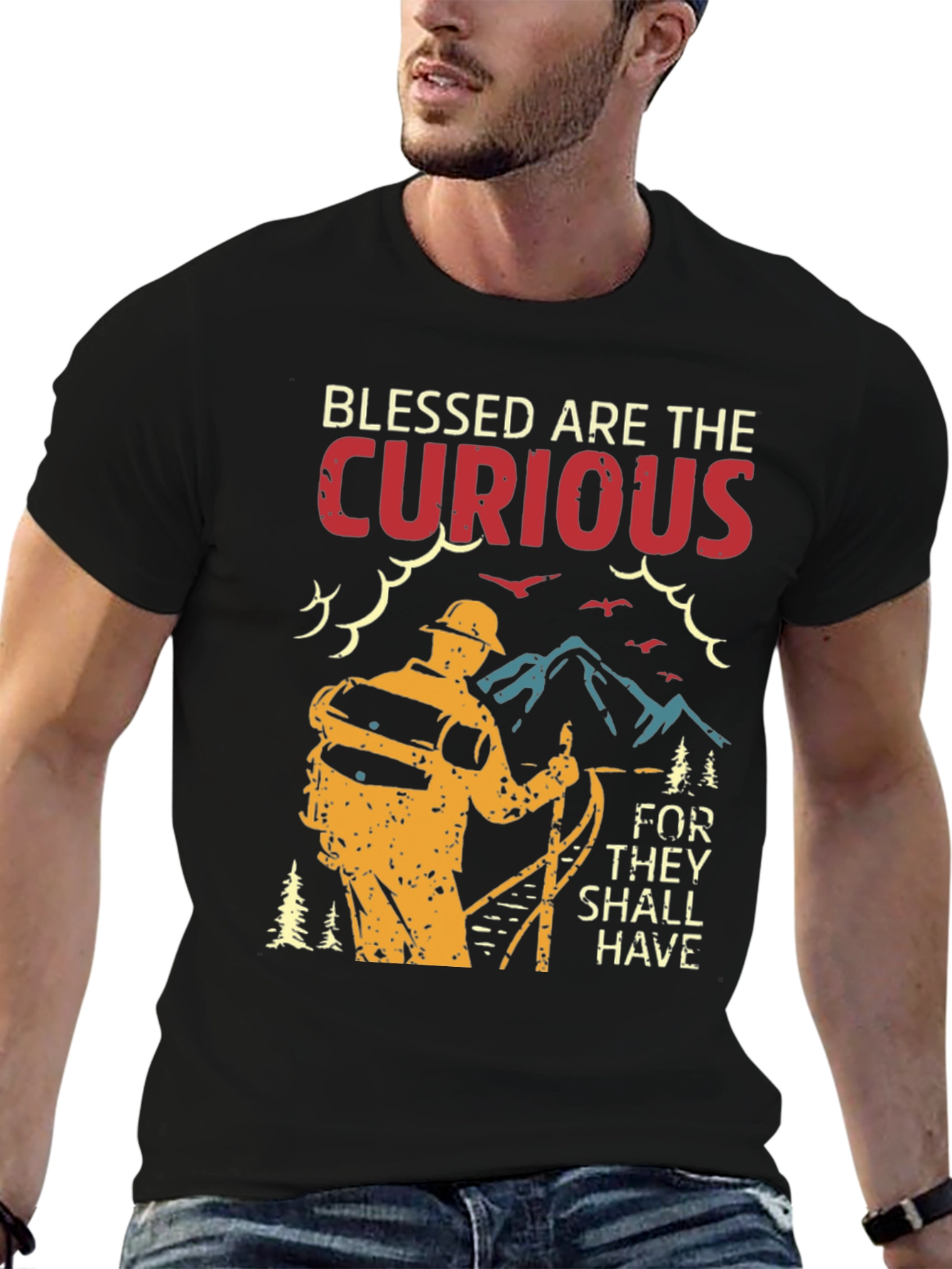 Blessed Are The Curious Graphic Tee