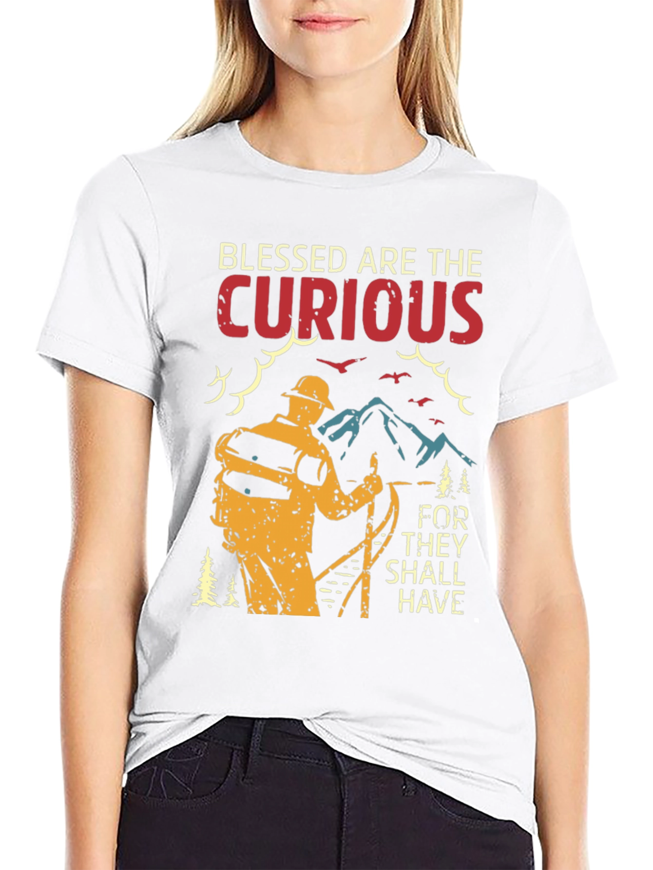 Blessed Are The Curious Graphic Tee