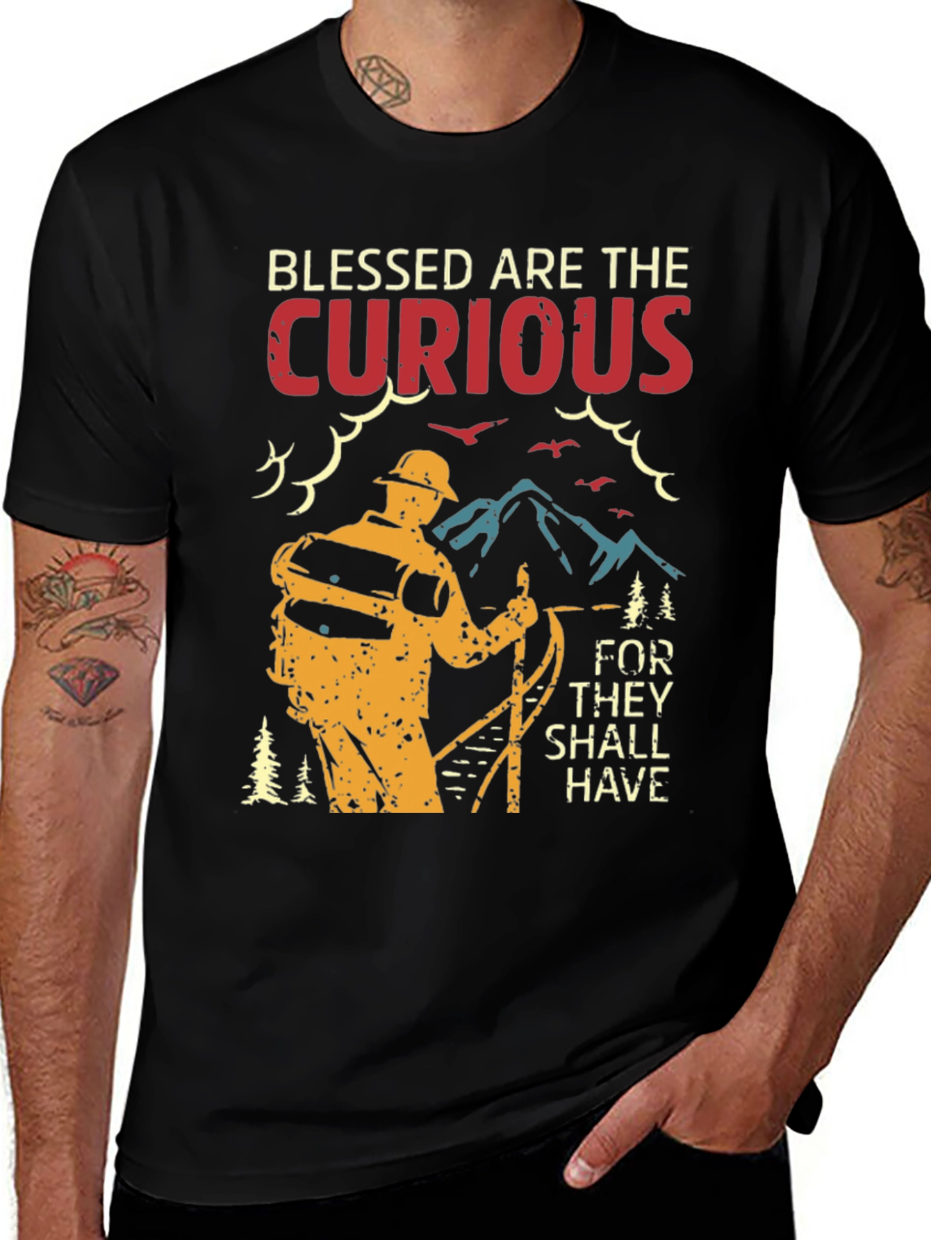 Blessed Are The Curious Graphic Tee