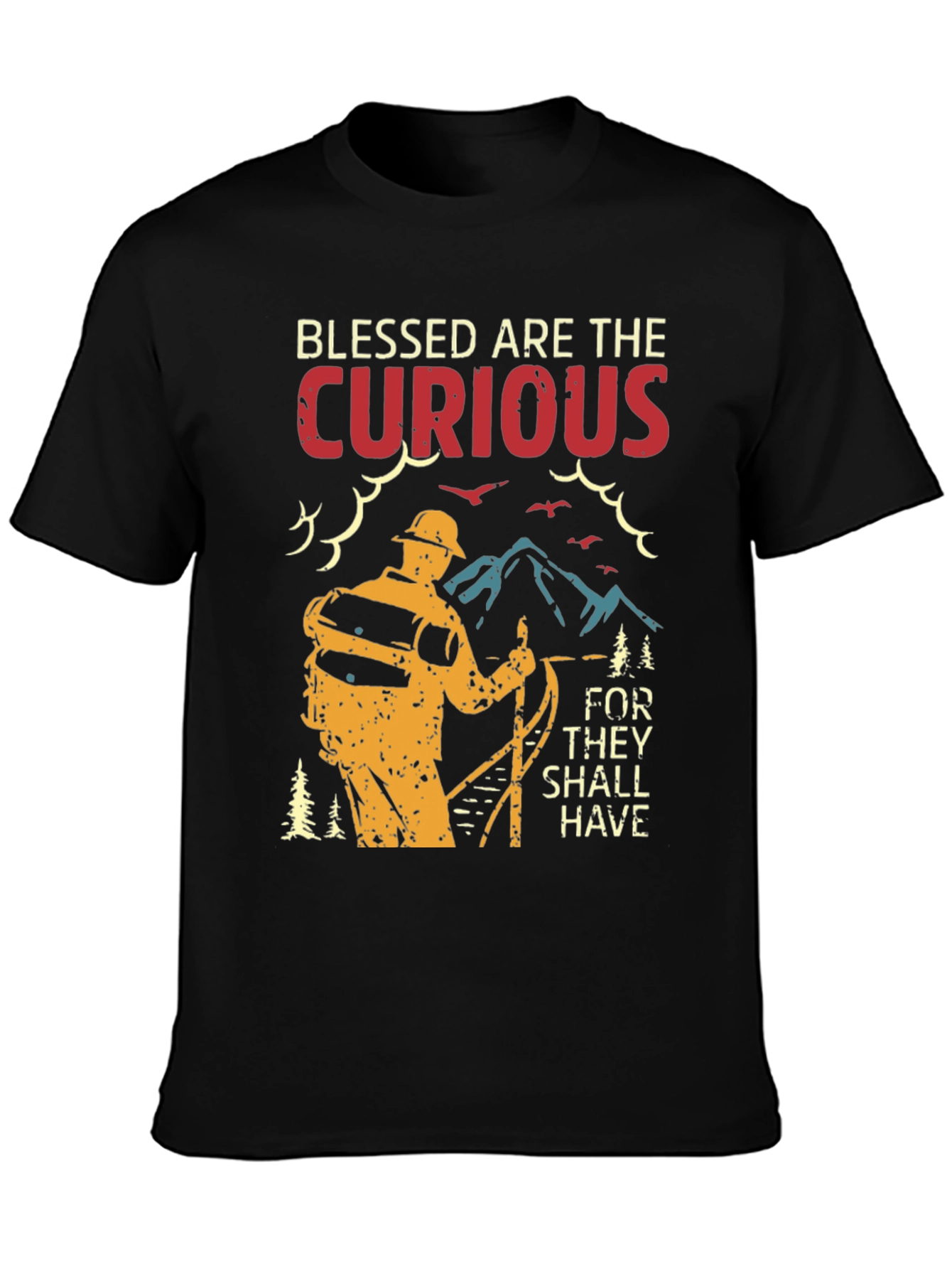 Blessed Are The Curious Graphic Tee