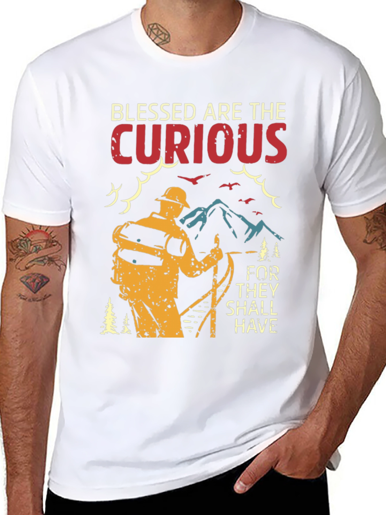 Blessed Are The Curious Graphic Tee