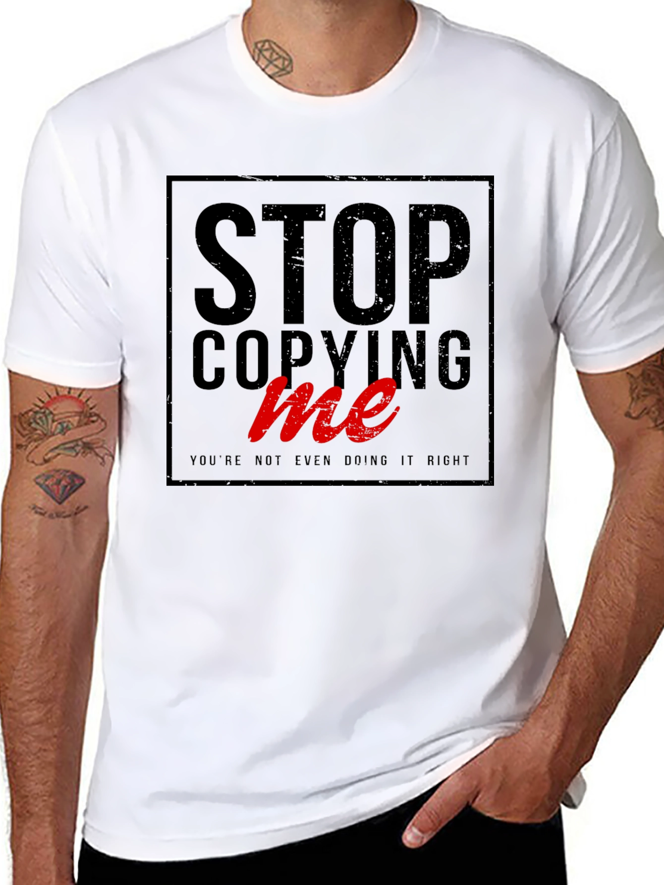 Stop Copying Me - Graphic Tee