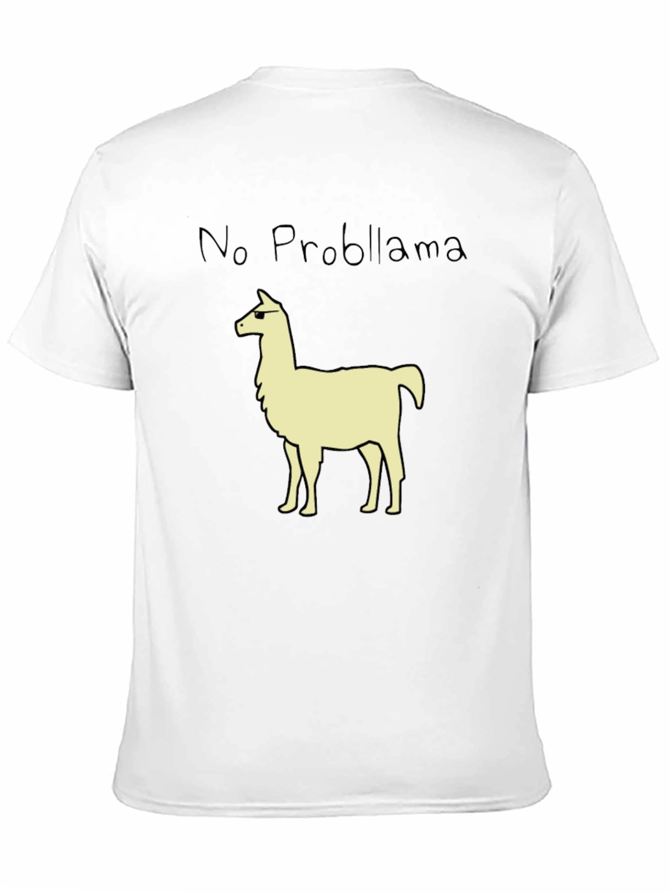 No Probllama T-Shirt - Cool Llama Graphic