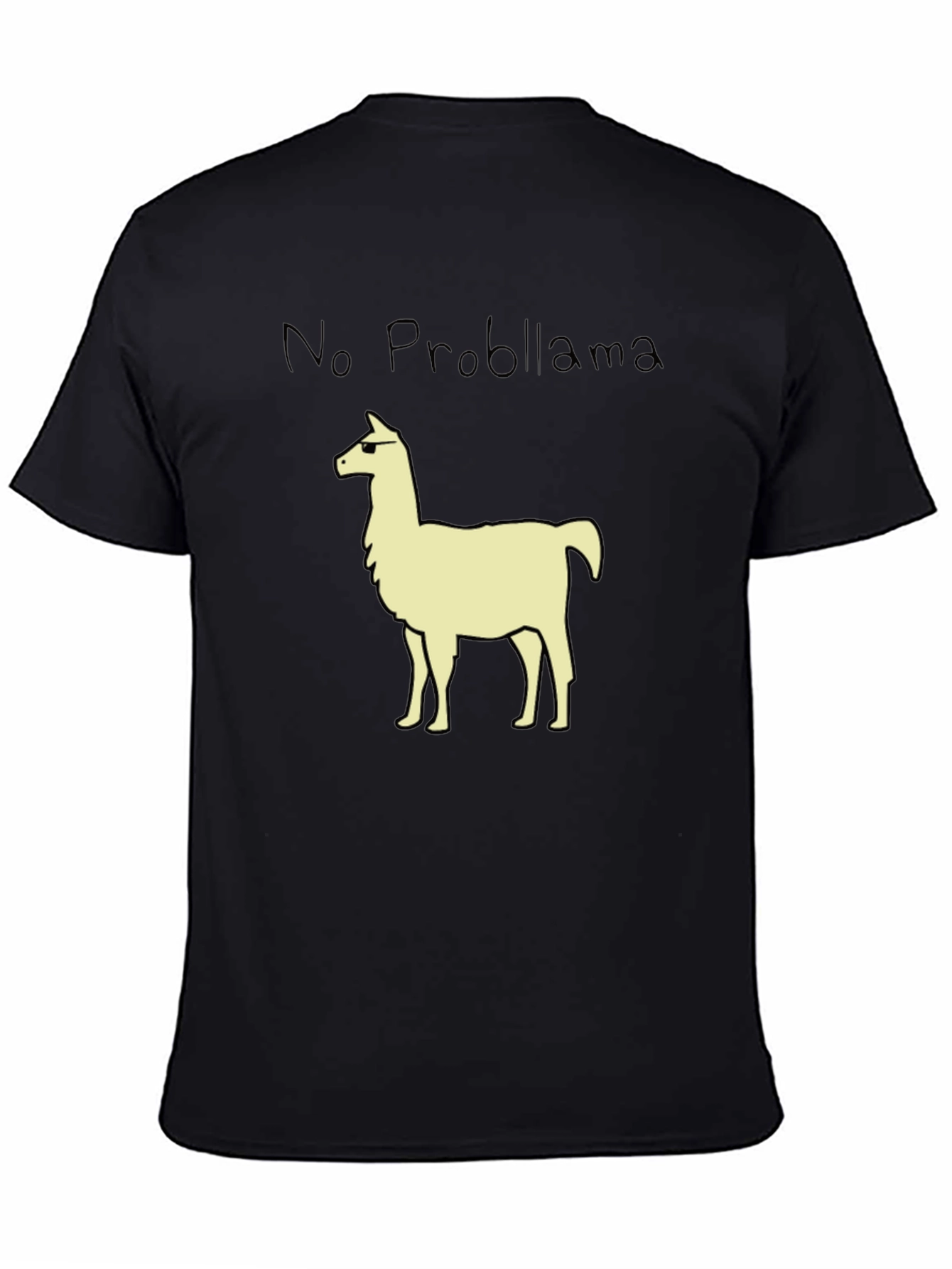 No Probllama T-Shirt - Cool Llama Graphic