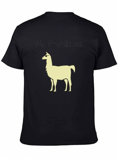 No Probllama T-Shirt - Cool Llama Graphic