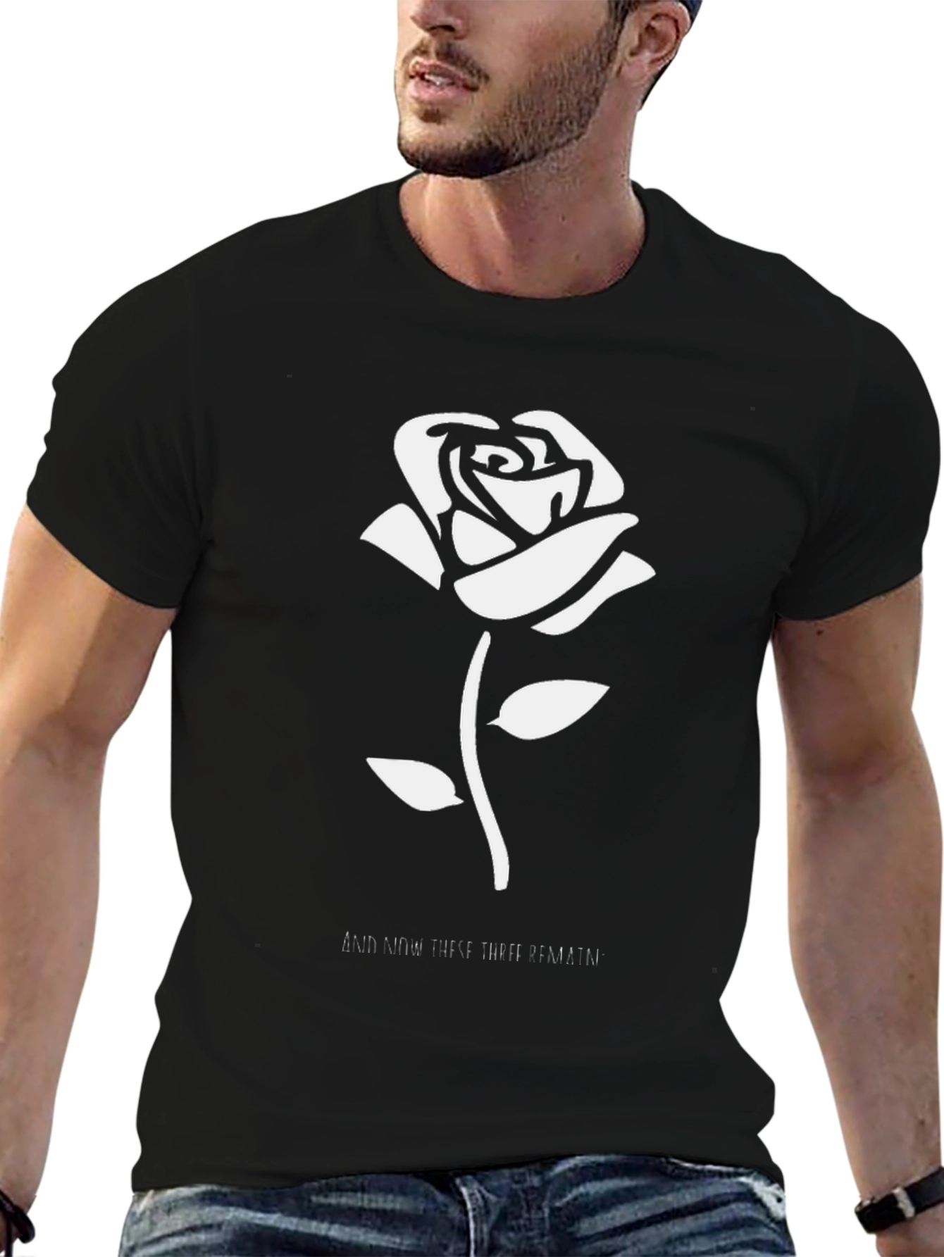 Black Rose Graphic Tee