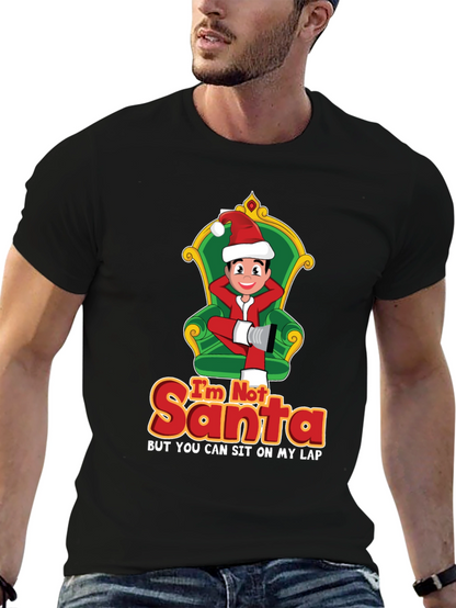 Im Not Santa Funny Christmas Graphic T-Shirt