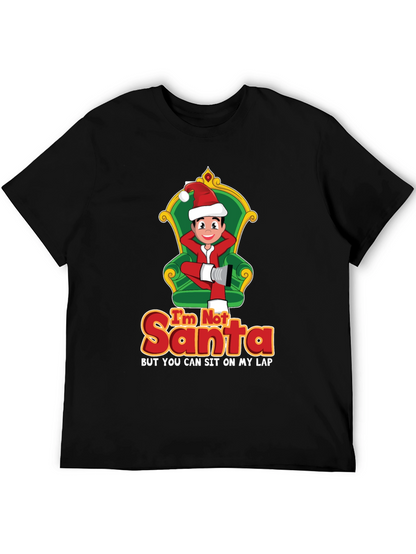 Im Not Santa Funny Christmas Graphic T-Shirt