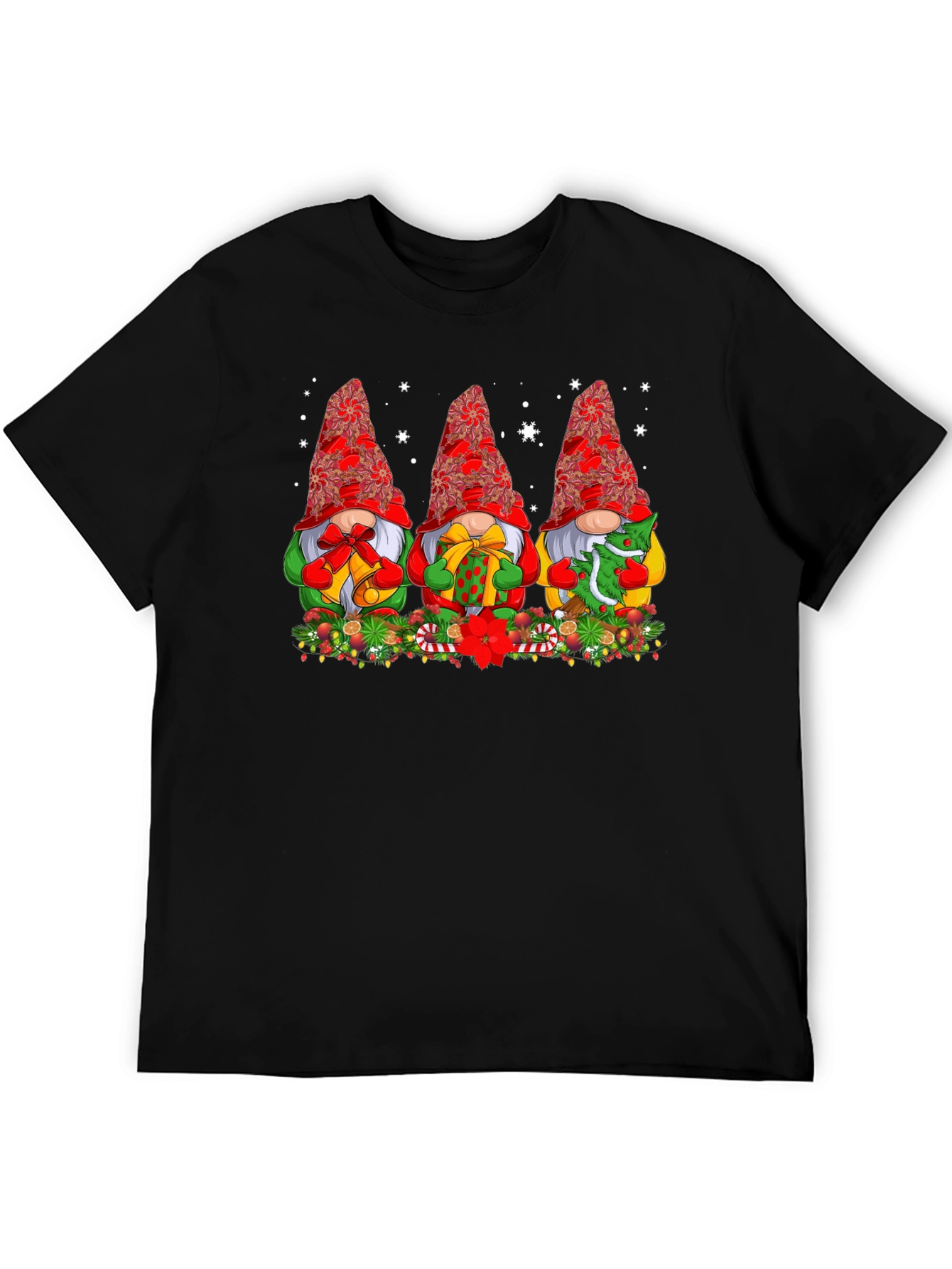 Festive Christmas Gnome T-Shirt