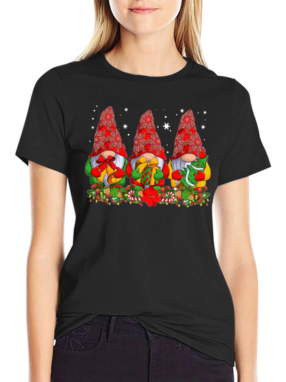 Festive Christmas Gnome T-Shirt