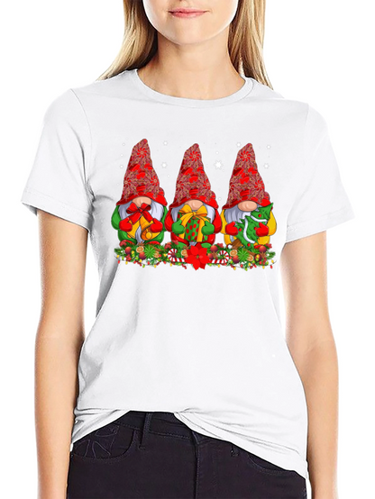 Festive Christmas Gnome T-Shirt