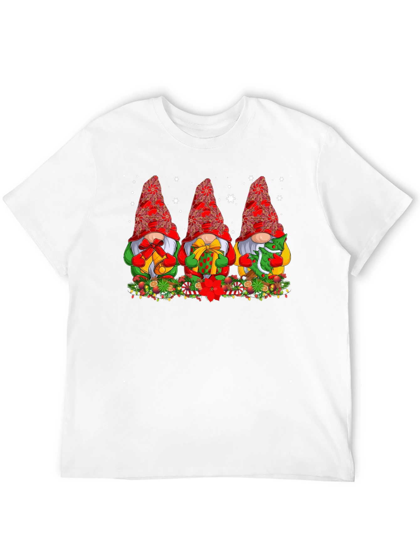 Festive Christmas Gnome T-Shirt