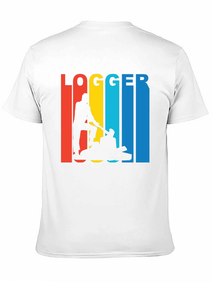Logger Retro T-Shirt - Lumberjack Graphic Tee