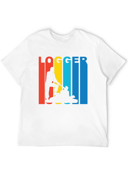 Logger Retro T-Shirt - Lumberjack Graphic Tee