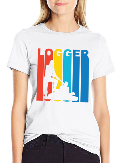 Logger Retro T-Shirt - Lumberjack Graphic Tee