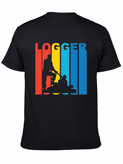 Logger Retro T-Shirt - Lumberjack Graphic Tee