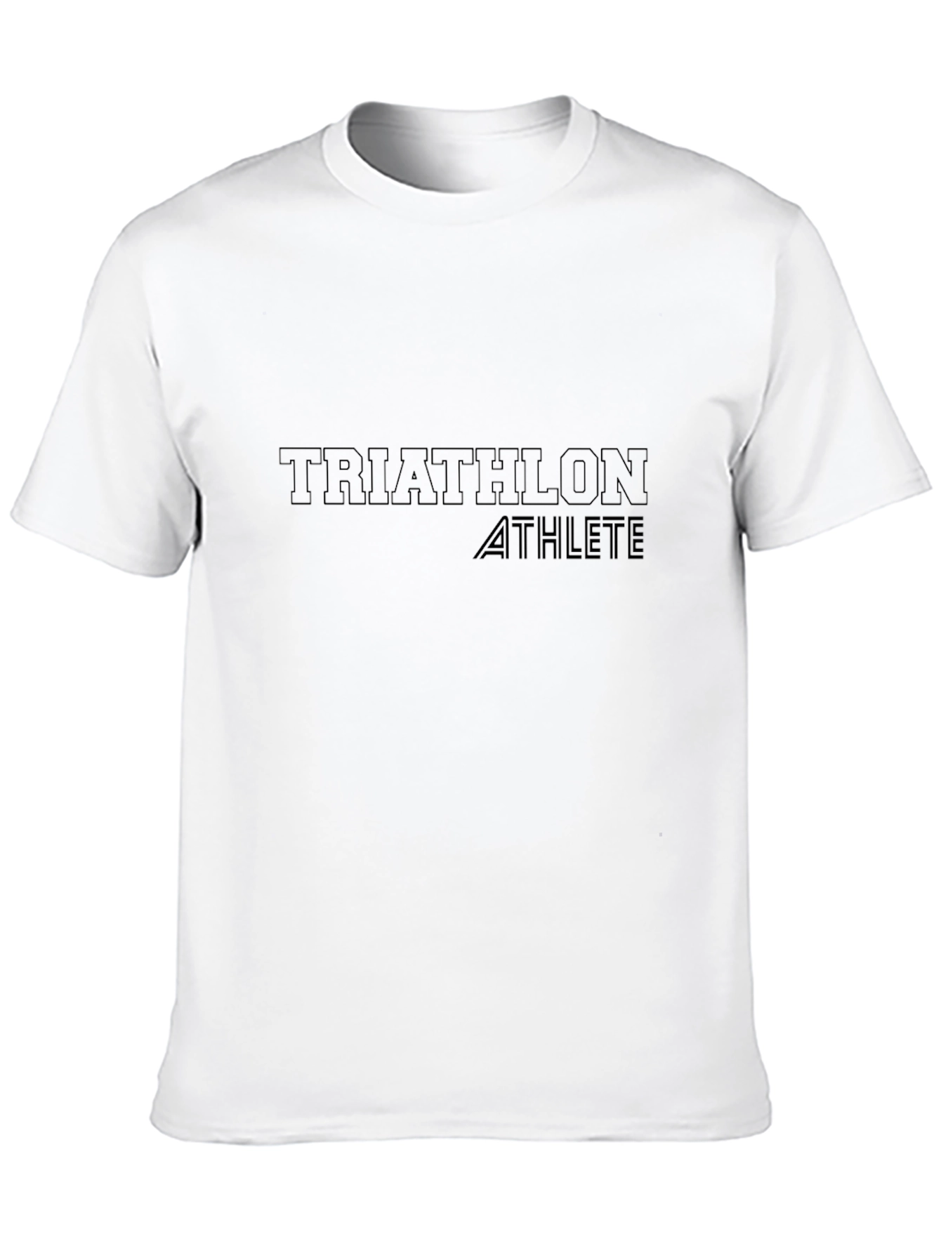 Triathlon Athlete Graphic Tee - Performance Wear