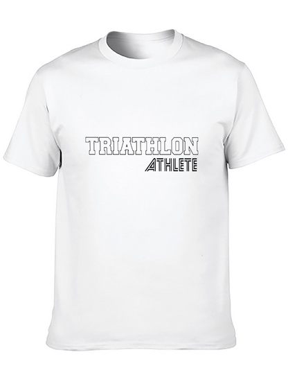Triathlon Athlete Graphic Tee - Performance Wear