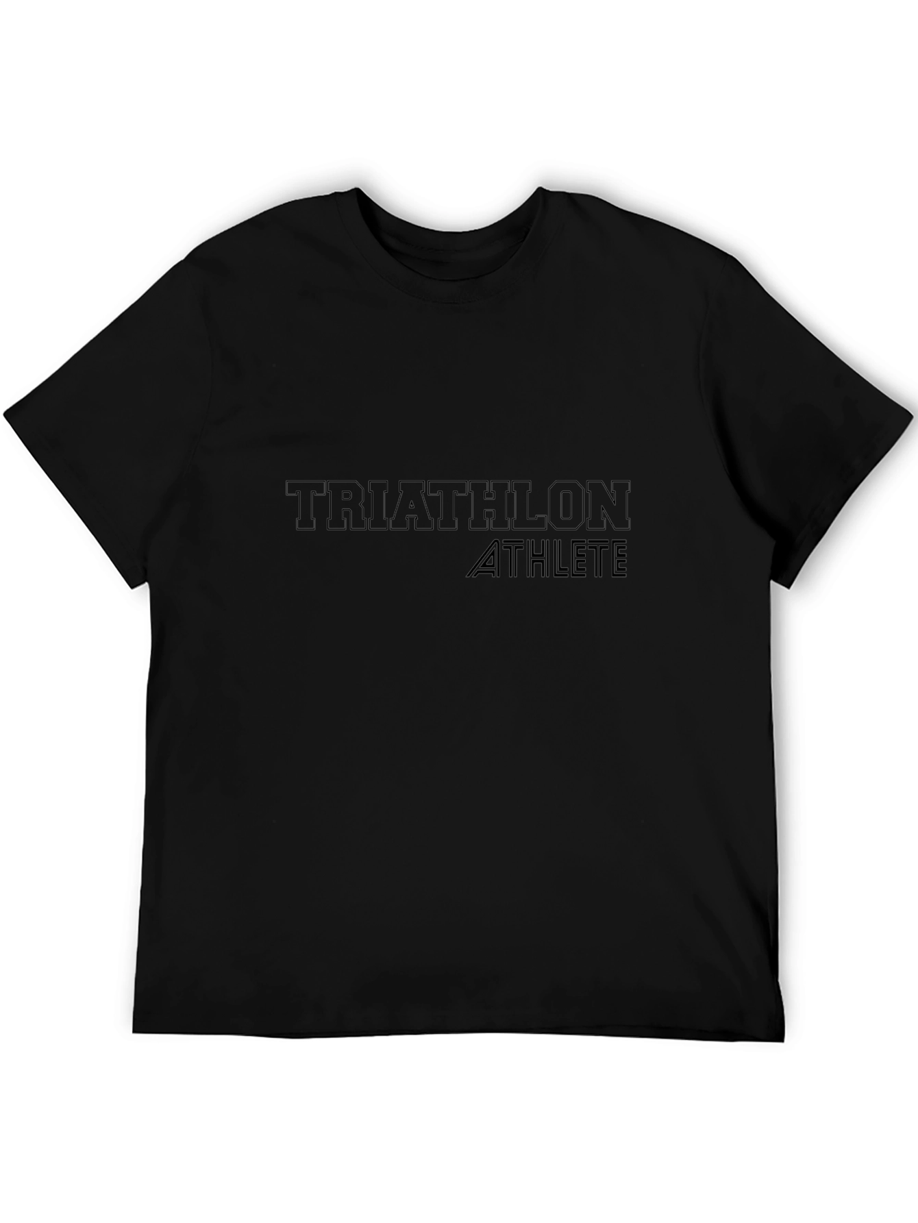 Triathlon Athlete Graphic Tee - Performance Wear