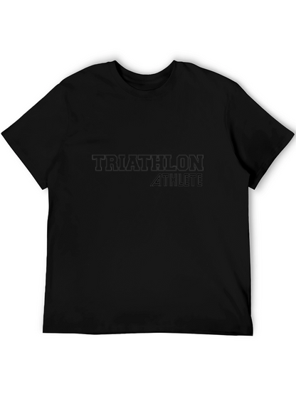 Triathlon Athlete Graphic Tee - Performance Wear