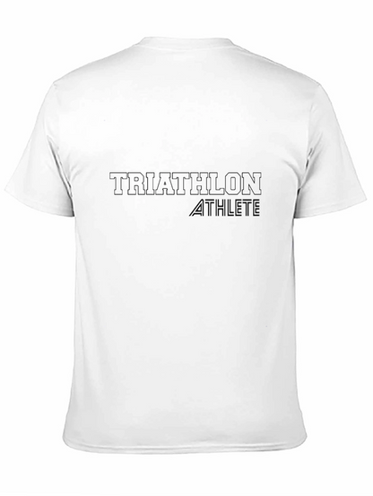 Triathlon Athlete Graphic Tee - Performance Wear