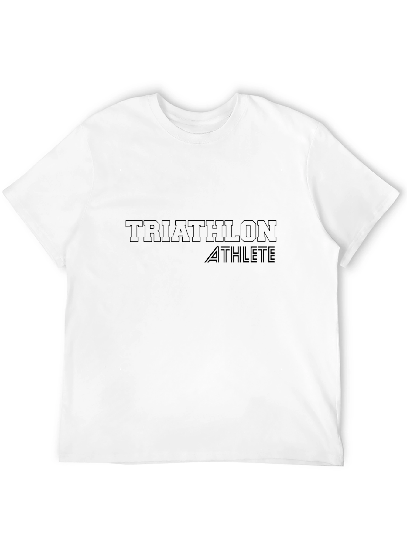Triathlon Athlete Graphic Tee - Performance Wear