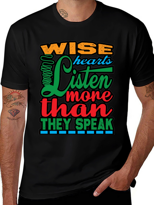 Wise Hearts Listen T-Shirt