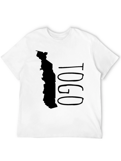 Togo Map Graphic Tee - Black