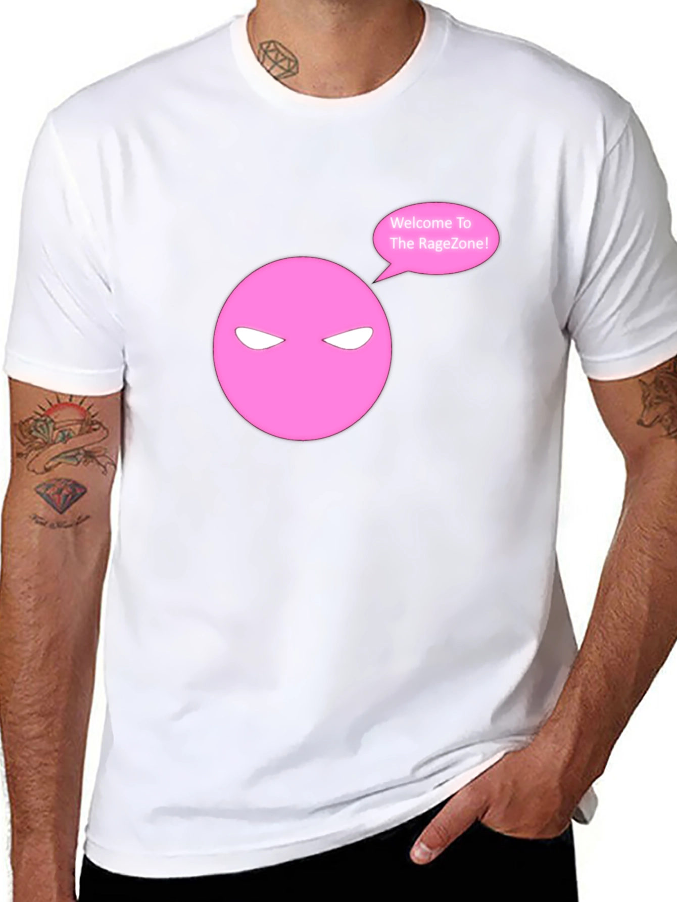 Welcome to the RageZone! Black T-Shirt