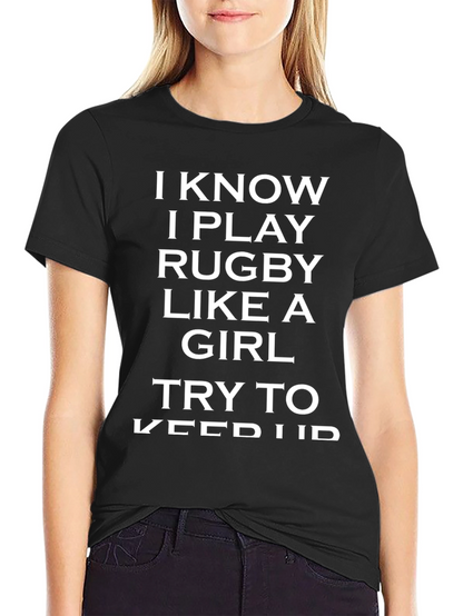 Rugby Player Funny Slogan T-Shirt