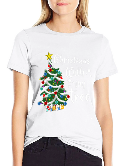 Christmas With My Tree T-Shirt