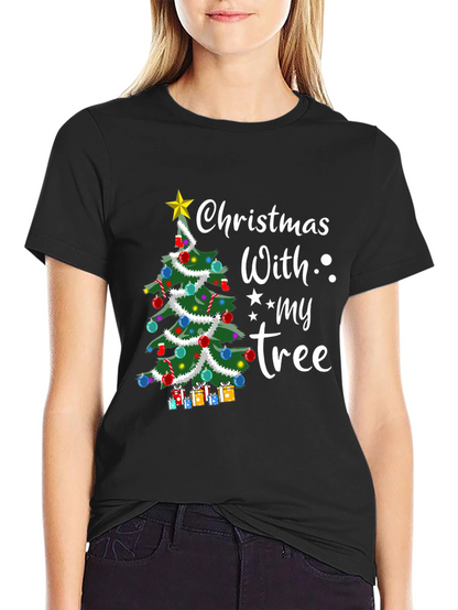 Christmas With My Tree T-Shirt