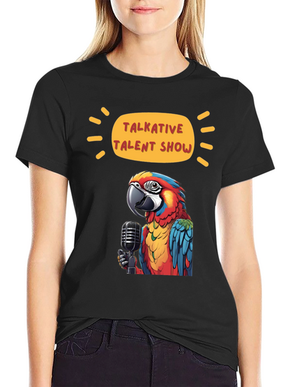 Talkative Talent Show Parrot T-Shirt