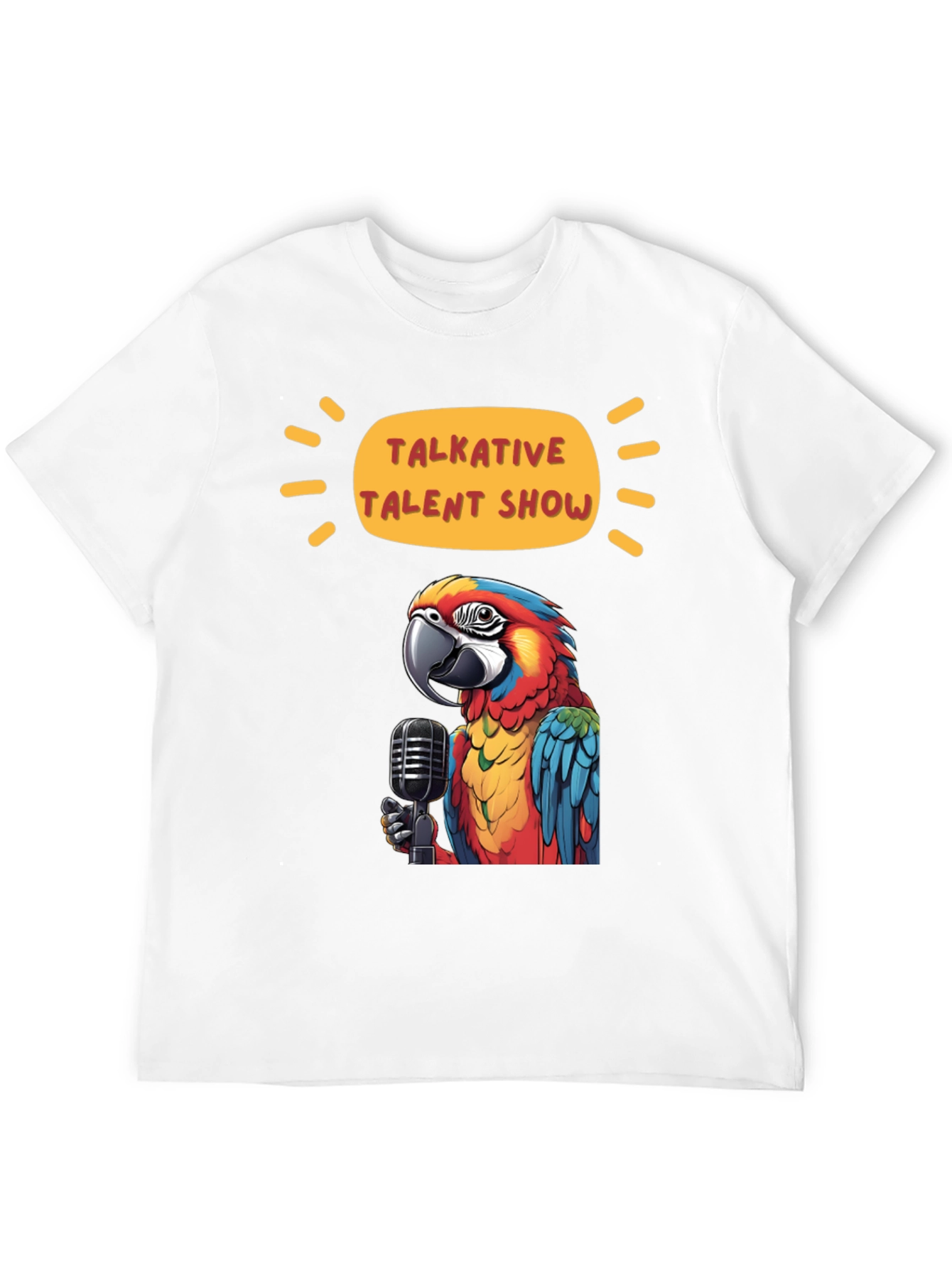 Talkative Talent Show Parrot T-Shirt