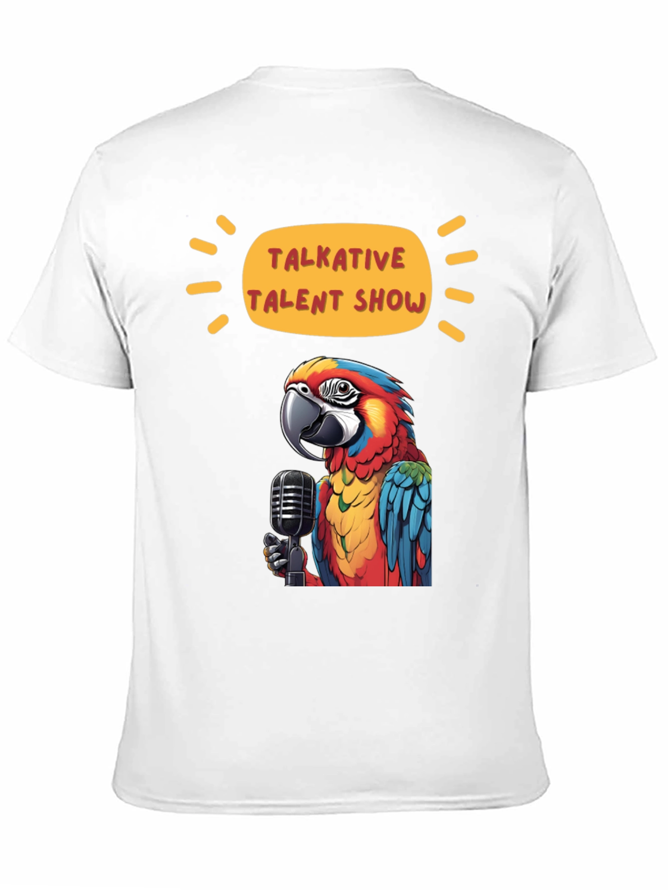 Talkative Talent Show Parrot T-Shirt