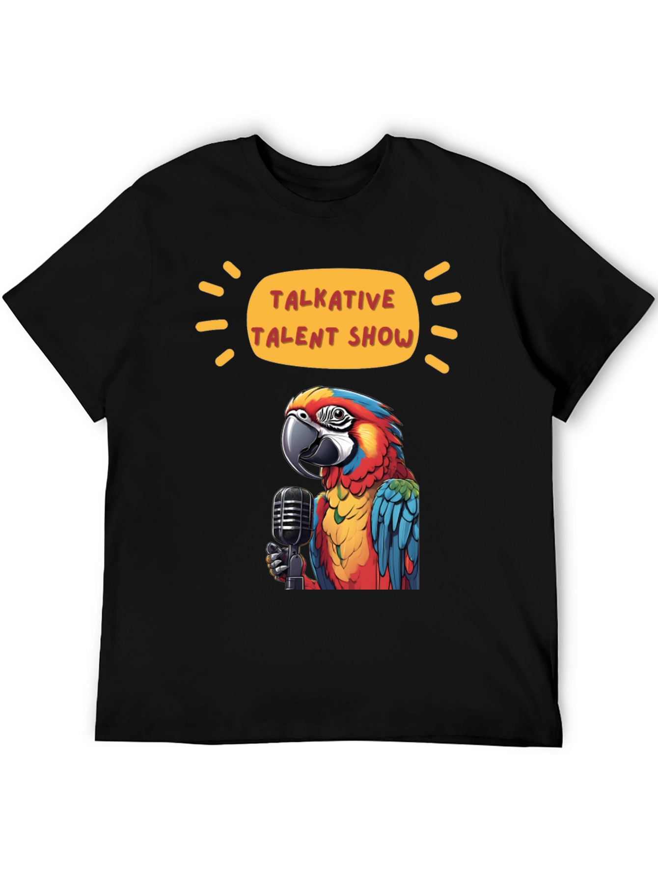 Talkative Talent Show Parrot T-Shirt