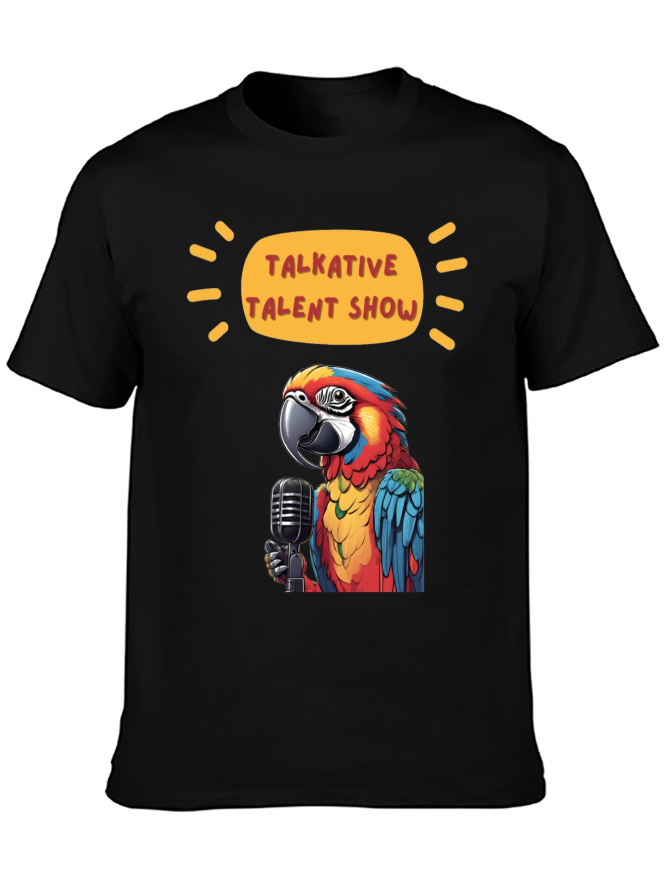 Talkative Talent Show Parrot T-Shirt