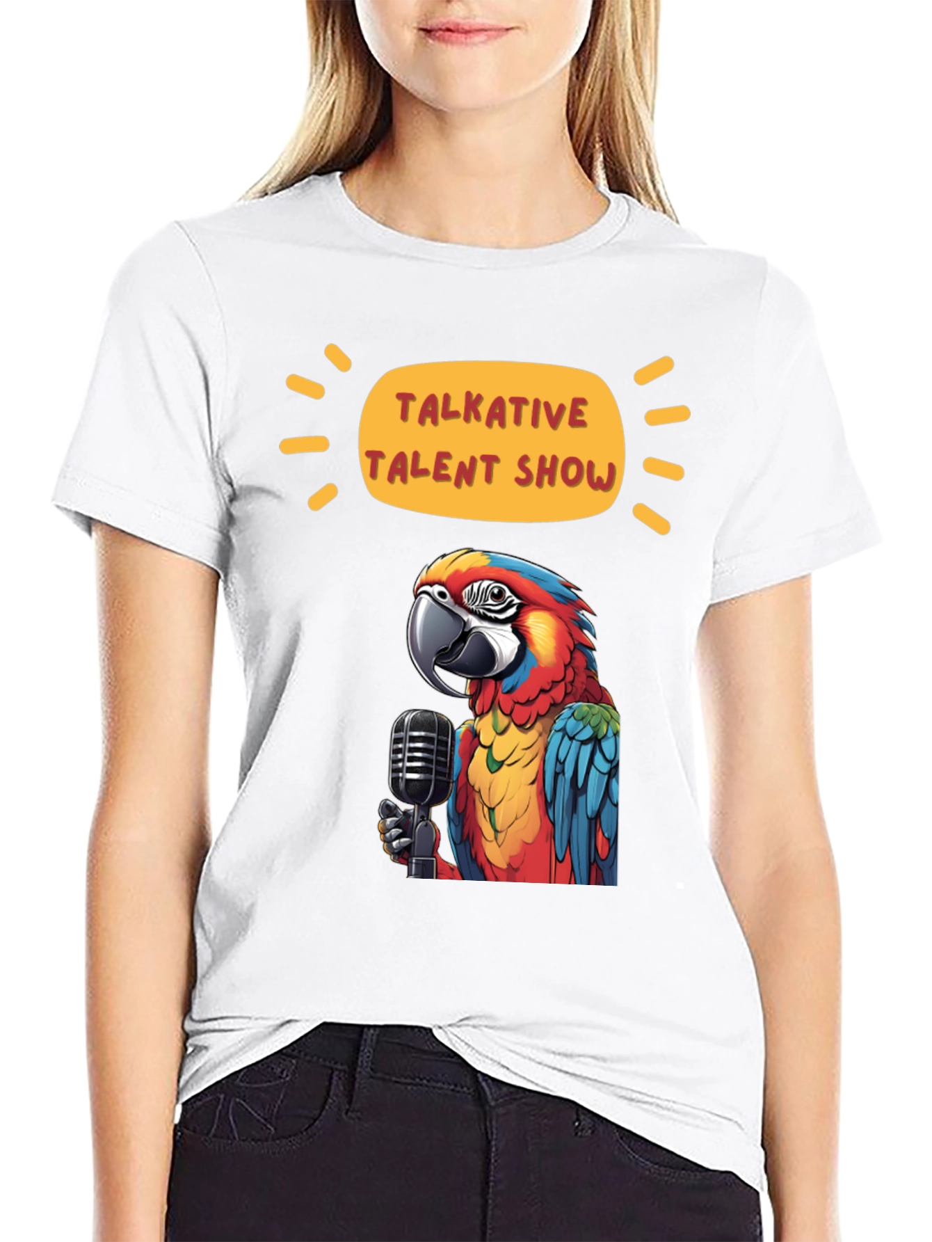 Talkative Talent Show Parrot T-Shirt