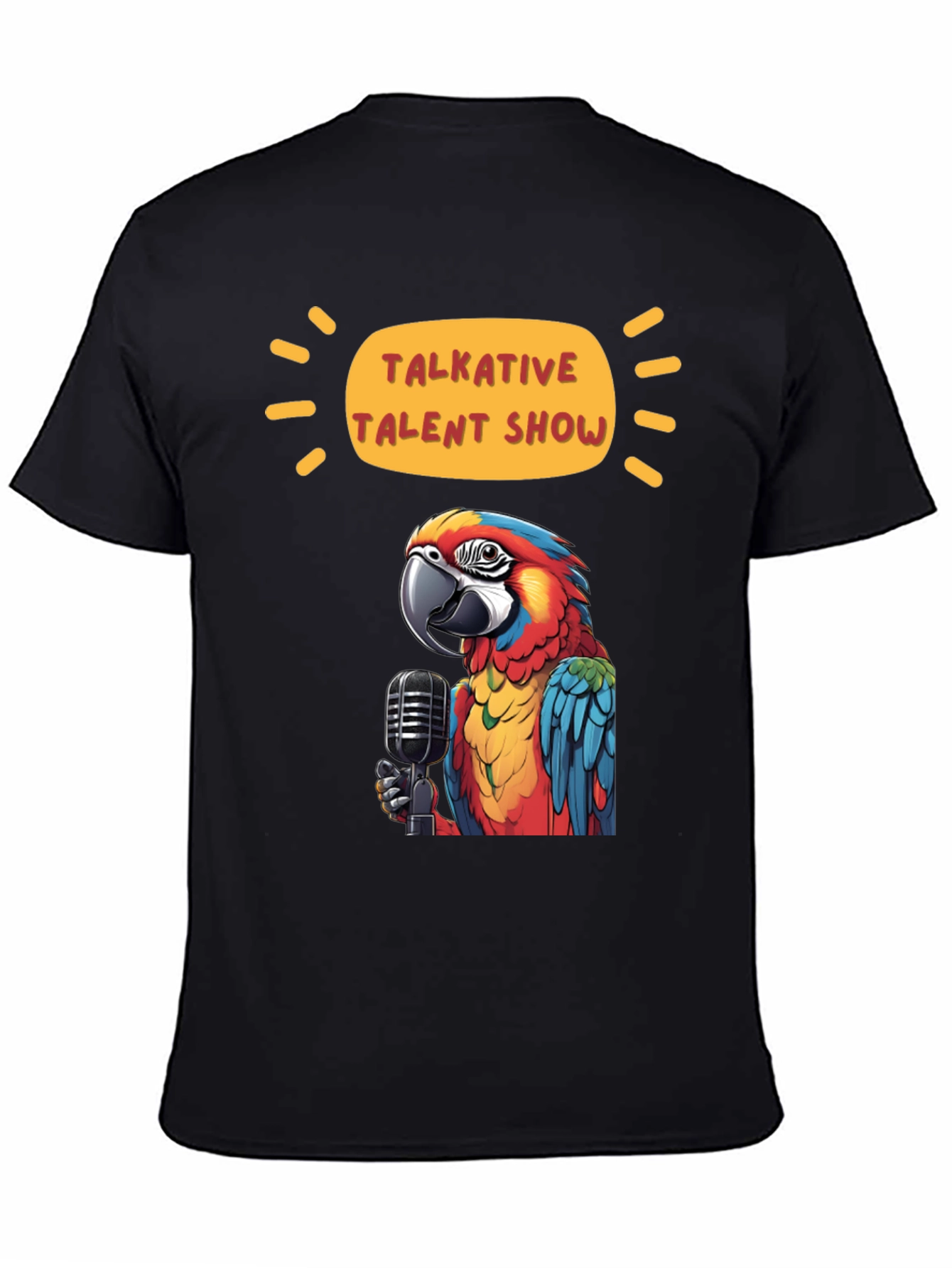 Talkative Talent Show Parrot T-Shirt